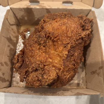 Love & Honey Fried Chicken - Fried Chicken Thigh w/honey drizzle - Chicken Shop Near Me - Brooklyn, New York Love & Honey Fried Chicken - Fried Chicken Thigh w/honey drizzle - Chicken Shop Near Me - Brooklyn, New York