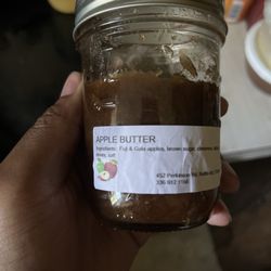 Little Eden Alpaca Farm - Apple butter made and sold by the farm store, the perfect spread for biscuits, toast, and bagels!