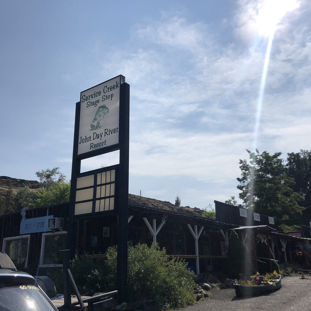 Service Creek Stage Stop Restaurant - Outside - American Near Me - Fossil, Oregon Service Creek Stage Stop Restaurant - Outside - American Near Me - Fossil, Oregon