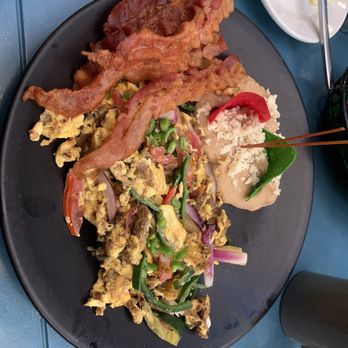 Fredy's Tucan - Machaca with a side of bacon. - Bars Near Me - Puerto Vallarta, JAL