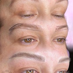 Microblading that will give your eyebrows a nice shape and won't differ from your natural hair!