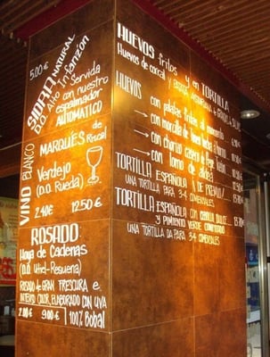 Menu photo 4 La Cantina de la Estación Madrid, M