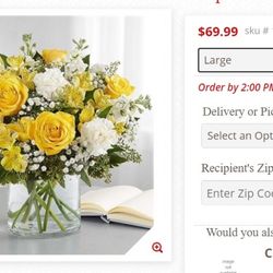 Lake Hamilton Flowers & Gifts - What's advertised on the website