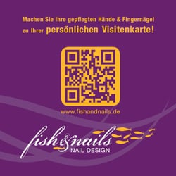 Fish and Nails NailDesign - DIe Vorderseite des "Nagel"neuen Flyers :-)