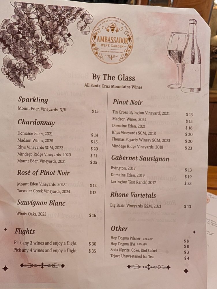 Ambassador Wine Garden Logo