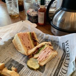 Turkey Club Sandwich Turkey Club Sandwich