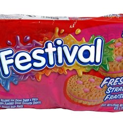 Pueblo Latino - Galletas festival de fresa