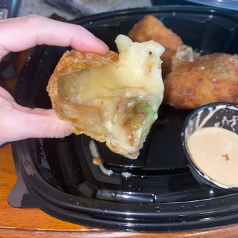 California Pizza Kitchen - All cheese half filled egg roll - Pizza Near Me - Naples, Florida California Pizza Kitchen - All cheese half filled egg roll - Pizza Near Me - Naples, Florida