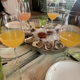 Mimosa service for brunch $60 bottle with choice of 2 juices Mimosa service for brunch $60 bottle with choice of 2 juices