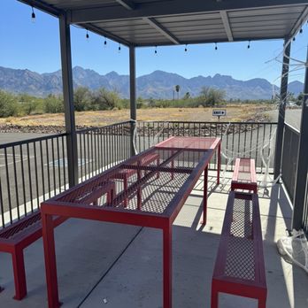 Lito’s Taco Shop - Outdoor shady patio and great view of Catalina mountains - Fast Food Near Me - Catalina, Arizona Lito’s Taco Shop - Outdoor shady patio and great view of Catalina mountains - Fast Food Near Me - Catalina, Arizona