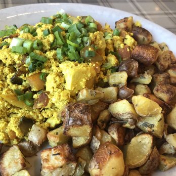 Toast - Tofu scramble with home fries (make sure to ask for the vegan ones)! - Breakfast & Brunch Near Me - Red Bank, New Jersey