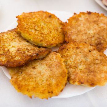 Eatables - potato pancakes or latkes - Breakfast & Brunch Near Me - Brooklyn, New York Eatables - potato pancakes or latkes - Breakfast & Brunch Near Me - Brooklyn, New York