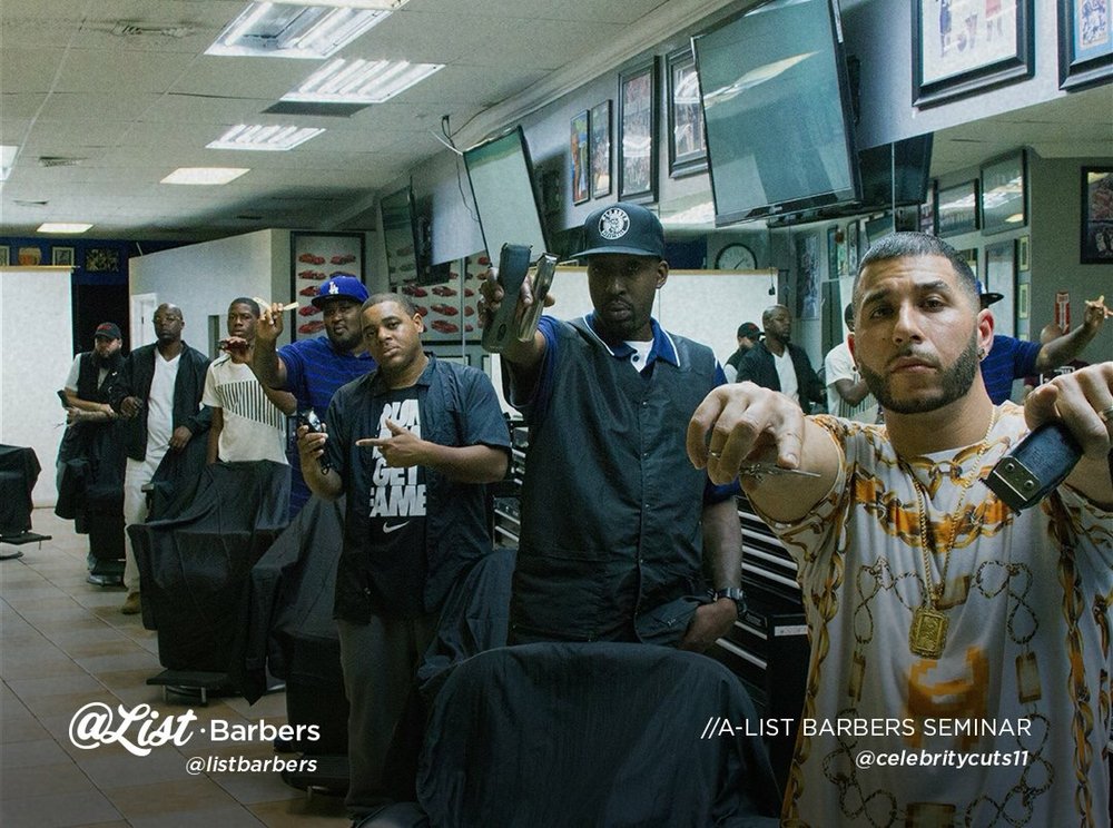 Celebrity Cuts Barbershop Logo