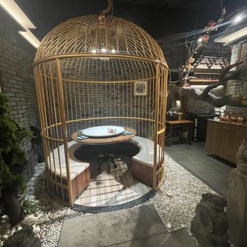 Juqi - Bird cage seating - just one not entire restaurant - Chinese Near Me - Flushing, New York