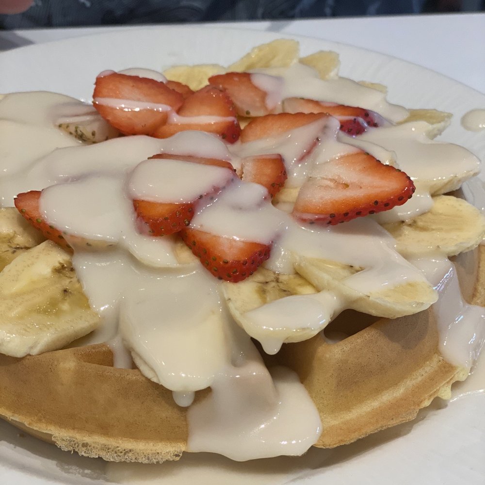 Bogart's Cafe - Hawaiian Waffle - Breakfast & Brunch Near Me - Honolulu, Hawaii Bogart's Cafe - Hawaiian Waffle - Breakfast & Brunch Near Me - Honolulu, Hawaii