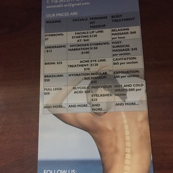 Alta Spa - List of prices - Massage Near Me - Bronx, New York