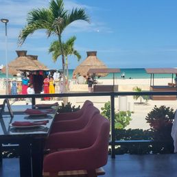 View from table