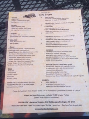 Menu photo 8 Cork & Cow Burlington, NC