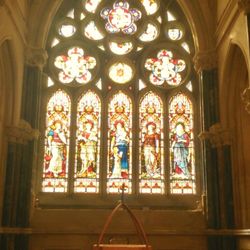 Kylemore's Neo-Gothic Church - Mosaikfenster