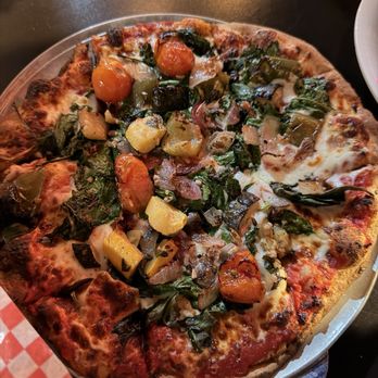 Pizzeria Due - Veggie Extravaganza Thin Crust (16" X-Large) - Pizza Near Me - Chicago, Illinois Pizzeria Due - Veggie Extravaganza Thin Crust (16" X-Large) - Pizza Near Me - Chicago, Illinois