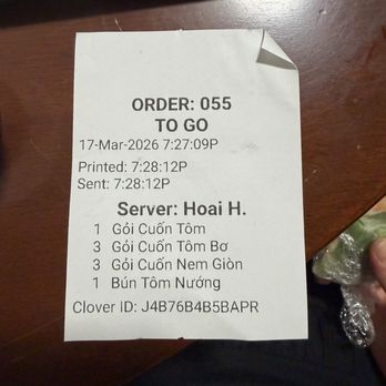 Goi Cuon - What I order - Vietnamese Near Me - San Diego, California