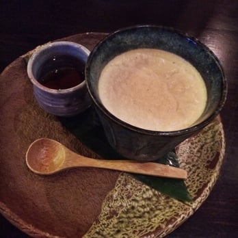 Kinjiro - Green tea panna cotta w/maple syrup! - Izakaya Near Me - Los Angeles, California Kinjiro - Green tea panna cotta w/maple syrup! - Izakaya Near Me - Los Angeles, California