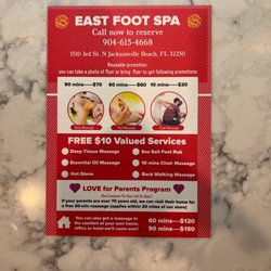 East Foot Spa - Promotions