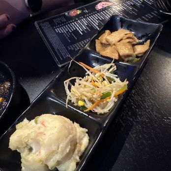 Manna BBQ - Side dishes. - Korean Near Me - Chandler, Arizona