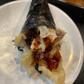 Sushi Ohana - Salmon skin handroll - Japanese Near Me - Portland, Oregon