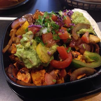 Mucho Mas! - fajita bowl with tofu - Tex-Mex Near Me - La Porte, Indiana Mucho Mas! - fajita bowl with tofu - Tex-Mex Near Me - La Porte, Indiana