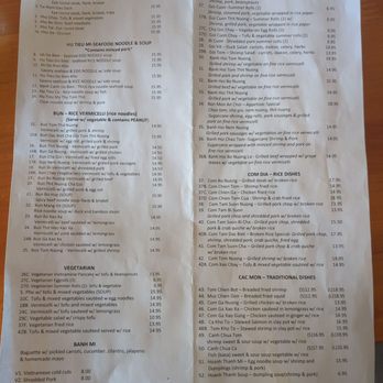 Vietnam Cafe - Menu - Vietnamese Near Me - Telford, Pennsylvania Vietnam Cafe - Menu - Vietnamese Near Me - Telford, Pennsylvania