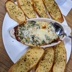 Mellow Mushroom Pike Road - Spinach artichoke dip