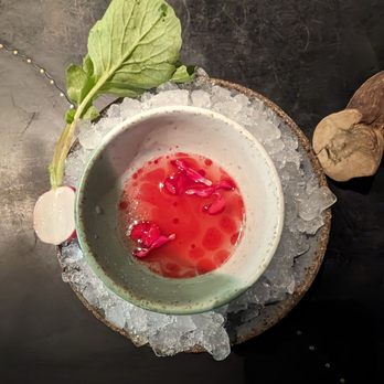Vue De Monde - Radish dish - Bars Near Me - Melbourne, VIC