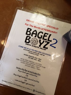 Menu photo 4 Bagel Boyz Santa Clarita, CA Menu photo 4 Bagel Boyz Santa Clarita, CA