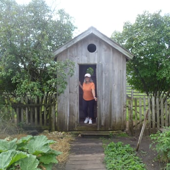 Old World Wisconsin - Outhouse in the garden - Museums Near Me - Eagle, Wisconsin