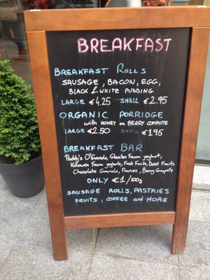 Menu photo 6 Morton's Hatch Street Dublin, D