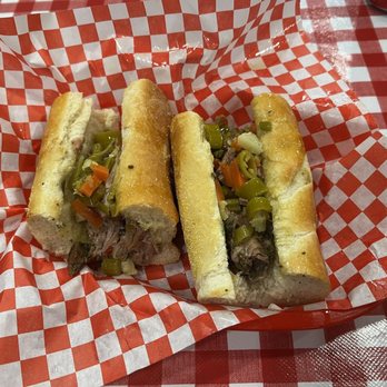Roma Imports - The Roma Stallion with HOT  giardiniera.... Delicious - Italian Near Me - Tucson, Arizona