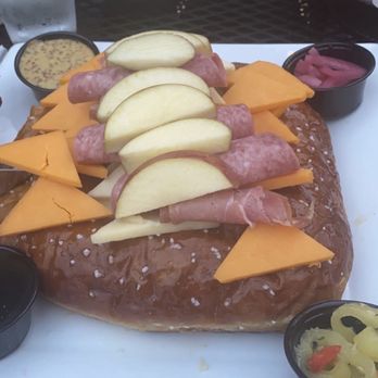 Magic Tree Pub & Eatery - Charcuterie Pretzel - a must try - Pubs Near Me - Boardman, Ohio
