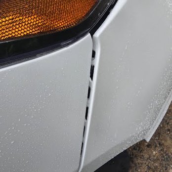 Caliber Collision - Visible Gaps in front Bumper joins. - Body Shops Near Me - Fairfax, Virginia Caliber Collision - Visible Gaps in front Bumper joins. - Body Shops Near Me - Fairfax, Virginia