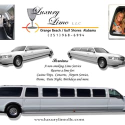 Luxury Limo - Luxury Limo llc. Your limousine service in Gulf Shores/Orange Beach, AL  251-968-6994