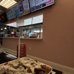Sam’s Gyros In Elizabethtown - Menu area