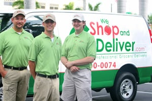 We Shop and Deliver Logo