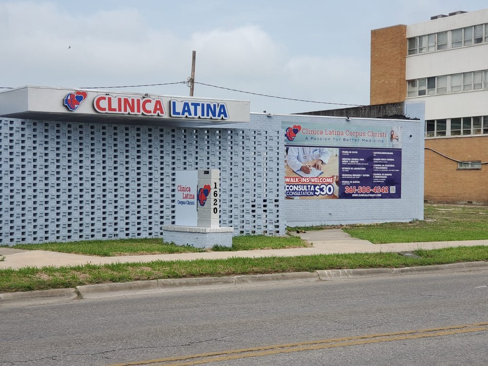 CLINICA LATINA CORPUS CHRISTI Updated October 2024 1620 S Brownlee