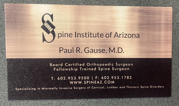 Spine Institute of Arizona