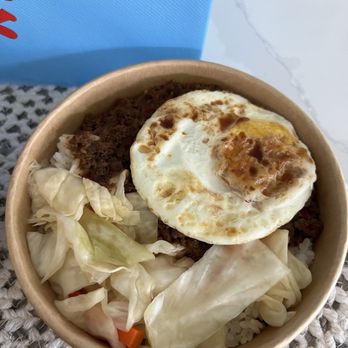Licious Noodles and Bao - Braised pork with rice and egg - Pan Asian Near Me - Jacksonville, Florida