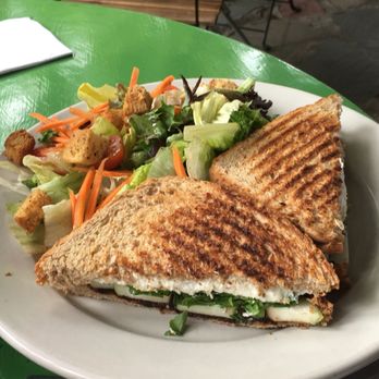Painter's Tavern - Hudson Valley Panini with a side salad - Desserts Near Me - Cornwall on Hudson, New York