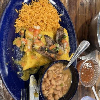La Mesa Mesquite Grill - The dinner. - Mexican Near Me - Joshua, Texas