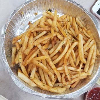 Nguyen's Kitchen - Garlic fries (pass, it's too soggy) - Vietnamese Near Me - Orange, California