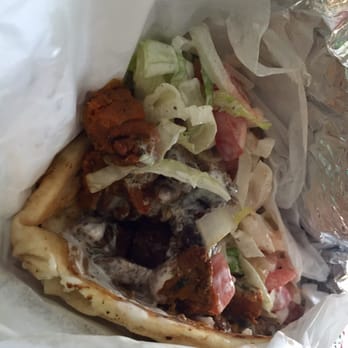 NY Gyro King - Mix Gyro (lamb and chicken). Delicious! - Falafel Near Me - Bloomfield, New Jersey