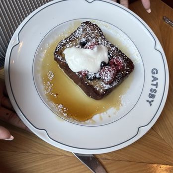 GATSBY - Cinnamon swirl French toast - Cocktail Bars Near Me - Washington, DC, District of Columbia GATSBY - Cinnamon swirl French toast - Cocktail Bars Near Me - Washington, DC, District of Columbia